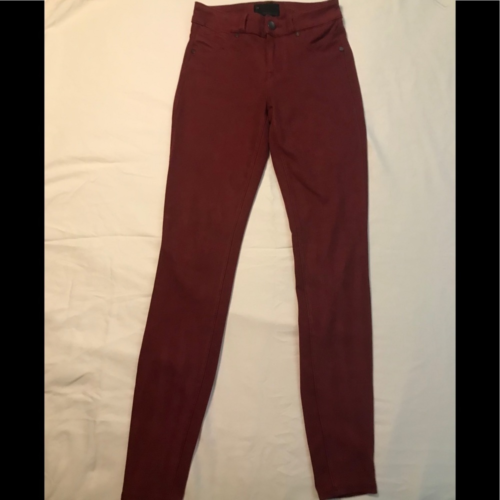Denimocracy suede-like feel size24 pants
